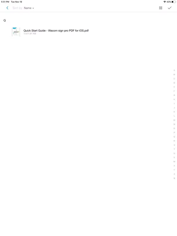 sign pro PDF iPad  スクリーンショット