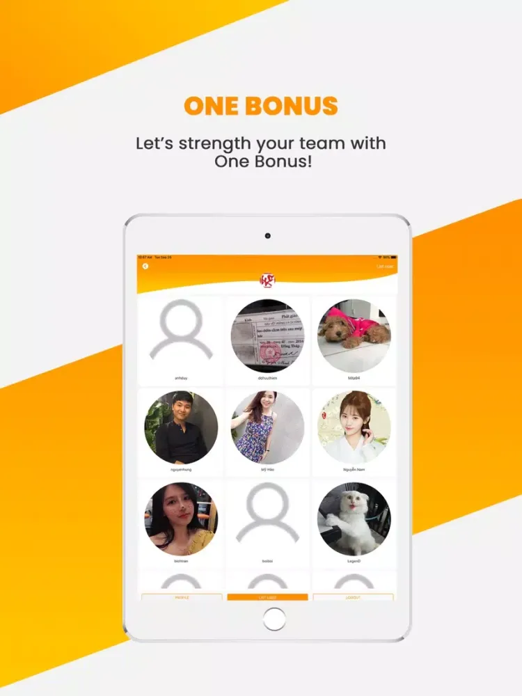 One Bonus iPad  سکرین شاٹس