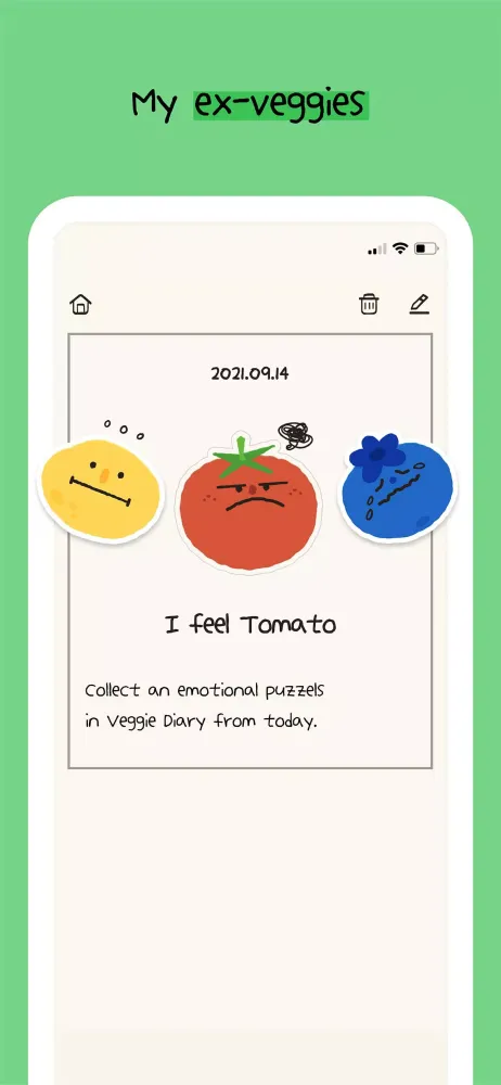 My Veggie Diary應用截圖