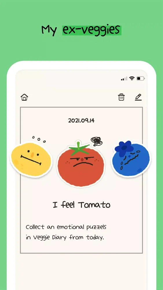 My Veggie Diary應用截圖