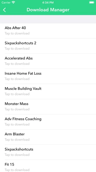 SixPackAbsFitness应用截图