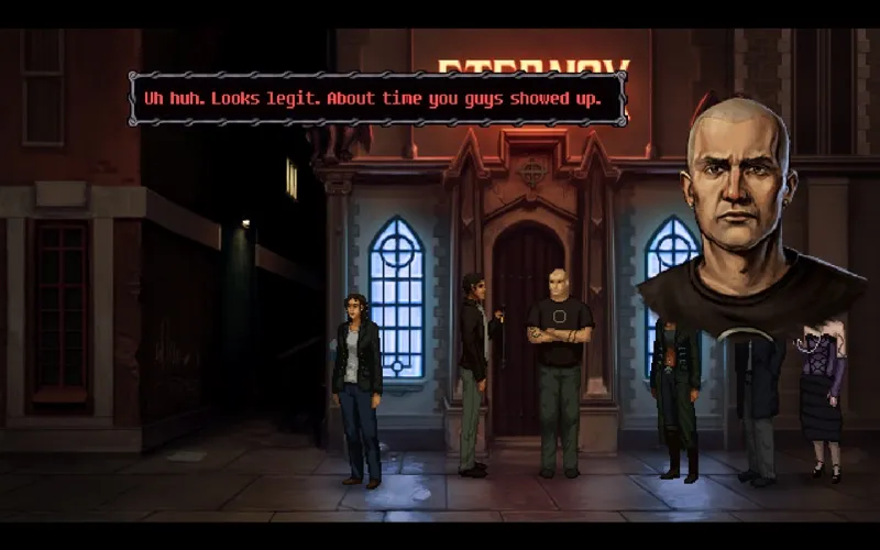 Capturas de tela do Unavowed
