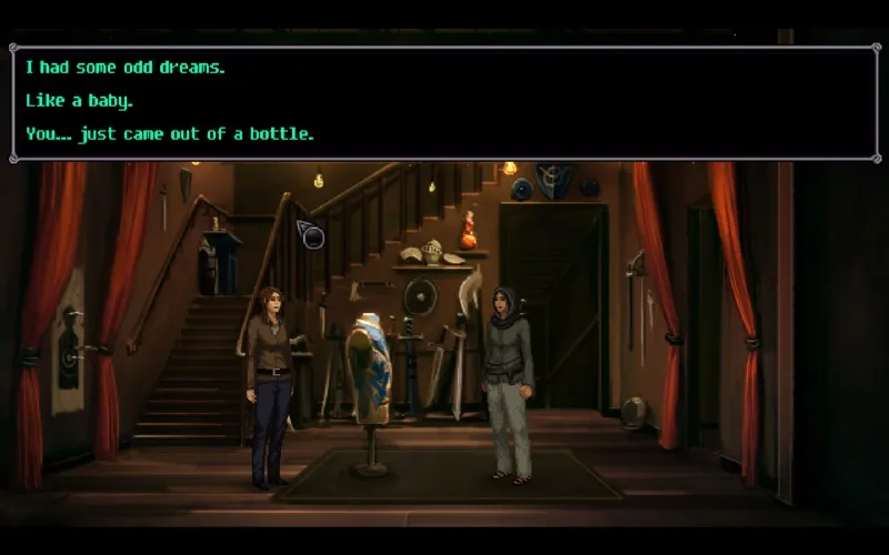 Capturas de tela do Unavowed