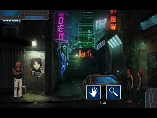 ภาพหน้าจอของ Technobabylon iPad 