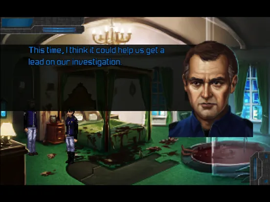 ภาพหน้าจอของ Technobabylon iPad 