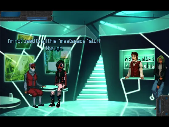 ภาพหน้าจอของ Technobabylon iPad 