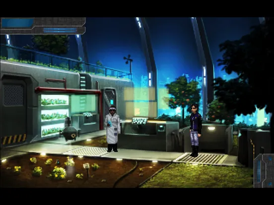 ภาพหน้าจอของ Technobabylon iPad 