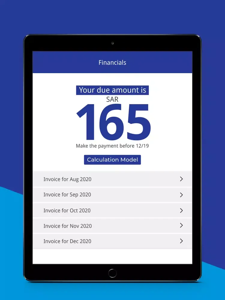 Wafarnalak Supplier App iPad 应用截图