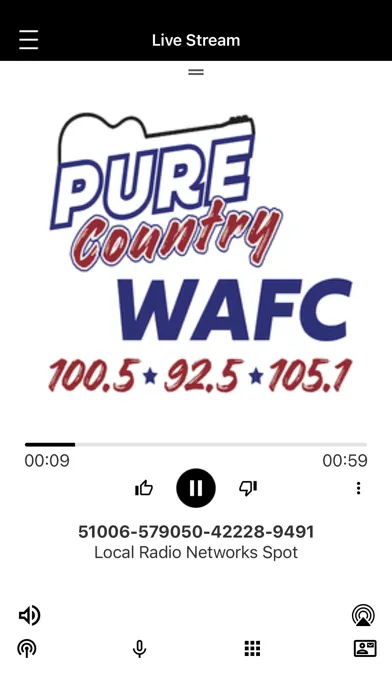 WAFC-FM Pure Country應用截圖