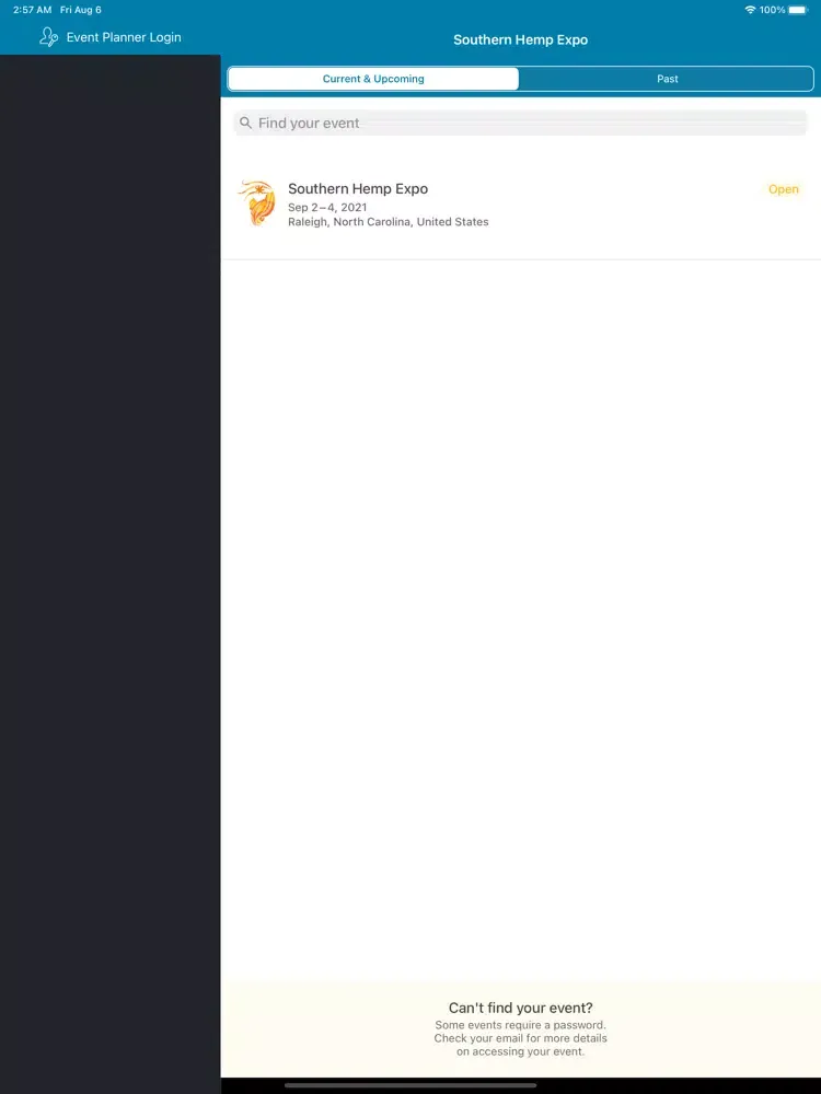 Southern Hemp Expo iPad  Screenshots