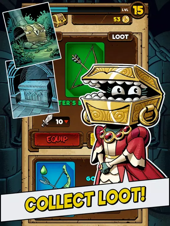 Zrzuty ekranu Daring Dungeoneer iPad 