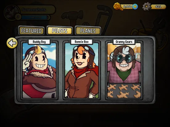 Capturas de tela do Take Flight 2 iPad 
