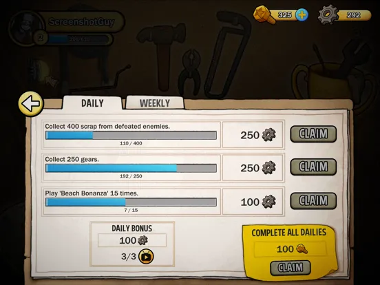 Capturas de tela do Take Flight 2 iPad 
