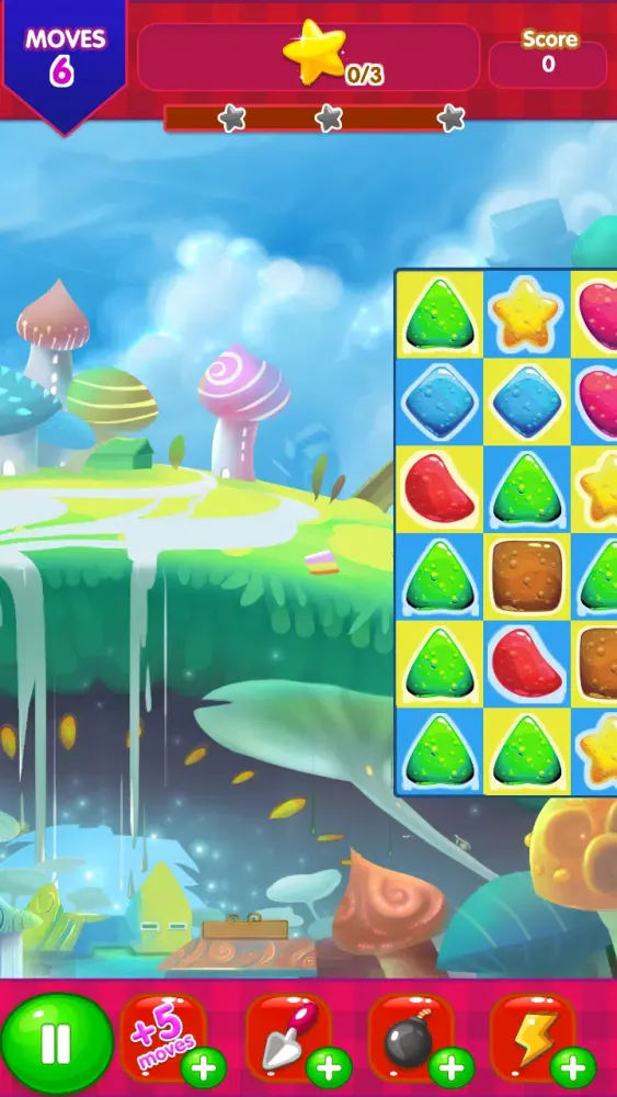 Gummy Sweet Jellies Mash应用截图
