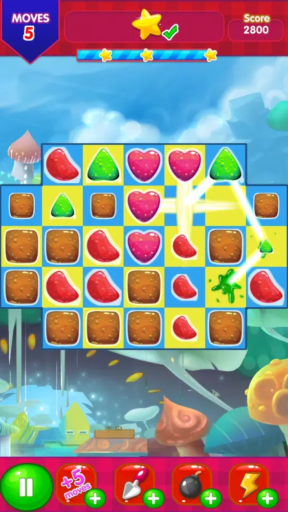 Gummy Sweet Jellies Mash应用截图
