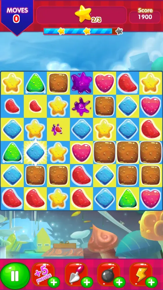 Gummy Sweet Jellies Mash应用截图