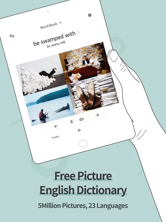Picture English Dictionary iPad  Screenshots