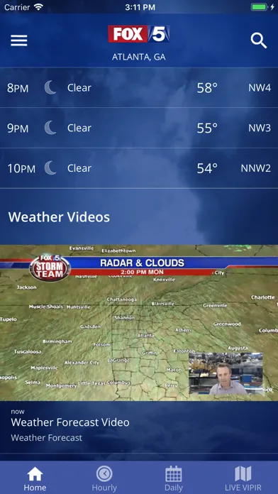 FOX 5 Storm Team Weather Radar应用截图