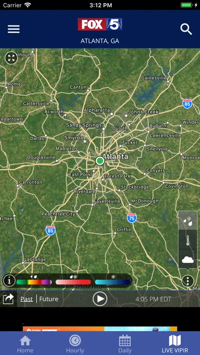FOX 5 Storm Team Weather Radar应用截图