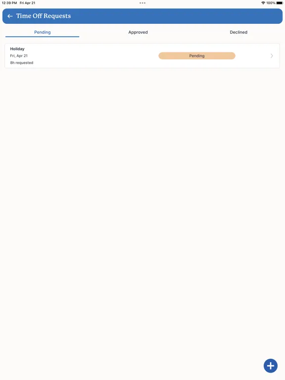 Time by Wagepoint iPad  Screenshots