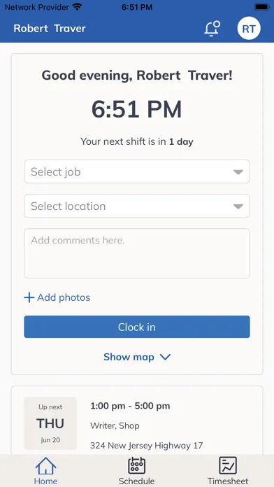 Time by Wagepoint Screenshots