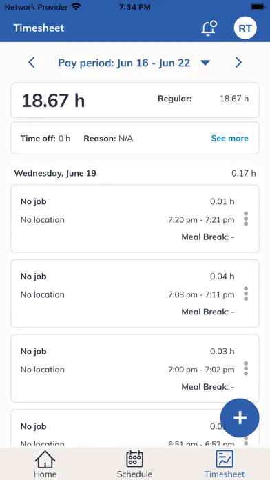 Time by Wagepoint Screenshots