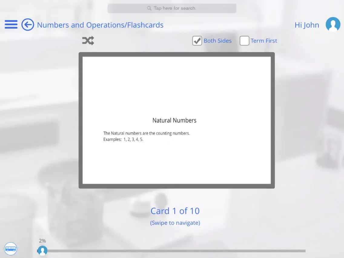 Learn Math via Videos by GoLearningBus. iPad  Screenshots