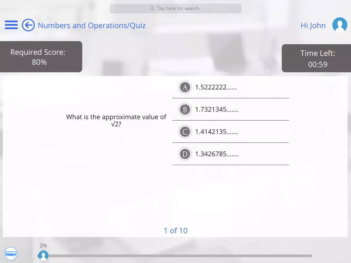 Learn Math via Videos by GoLearningBus. iPad  Screenshots