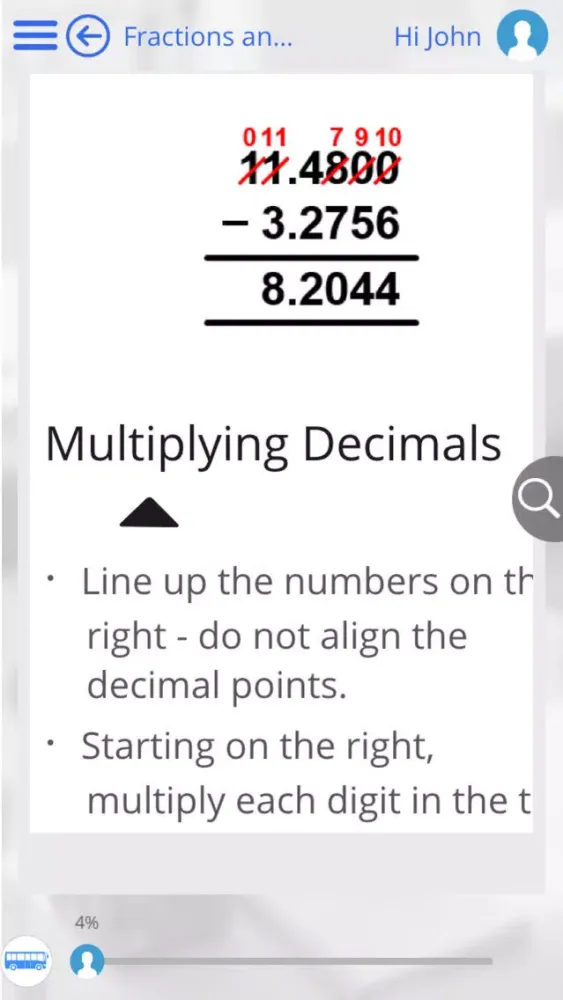 Learn Math via Videos by GoLearningBus. Screenshots