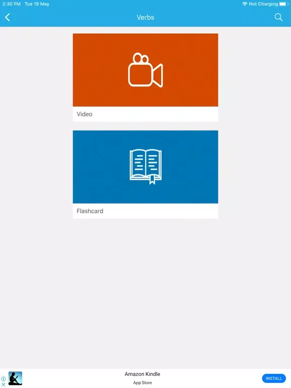 Capturas de tela do GoLearningBus University iPad 