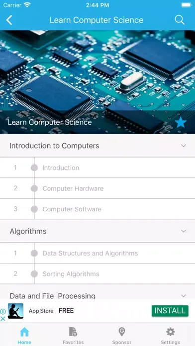 Capturas de tela do GoLearningBus University
