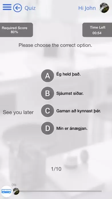 Скриншоты Learn Icelandic via Videos by GoLearningBus