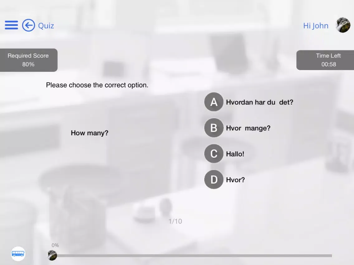 Learn Norwegian via Videos by GoLearningBus iPad  스크린샷