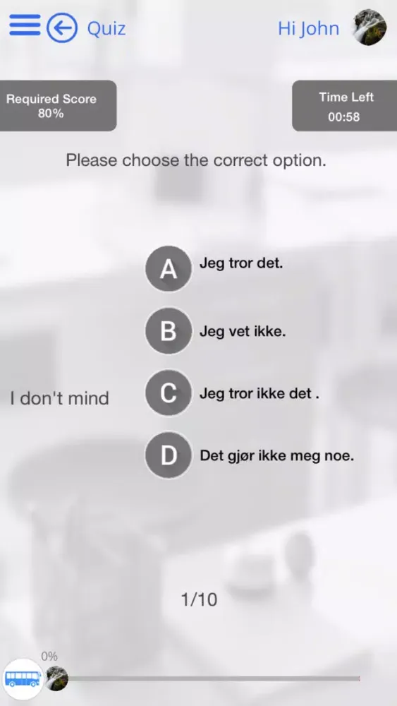 Learn Norwegian via Videos by GoLearningBus 스크린샷
