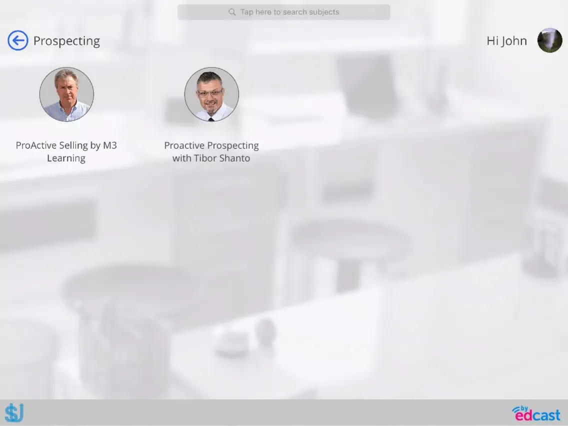 Sales University iPad  Screenshots