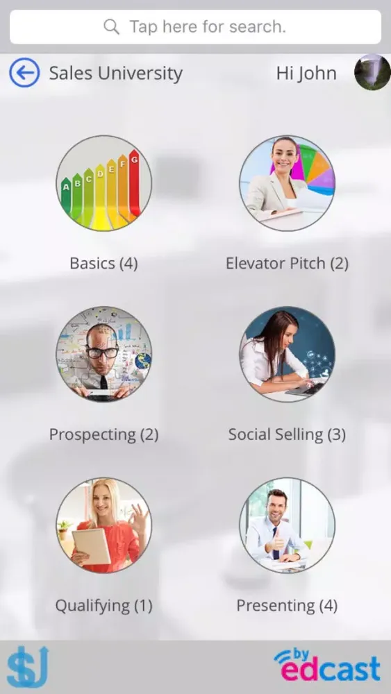 Sales University Screenshots