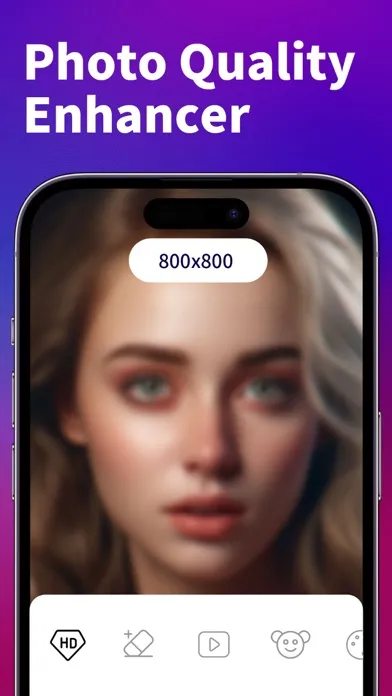Zrzuty ekranu Vivid - AI Photo Enhancer