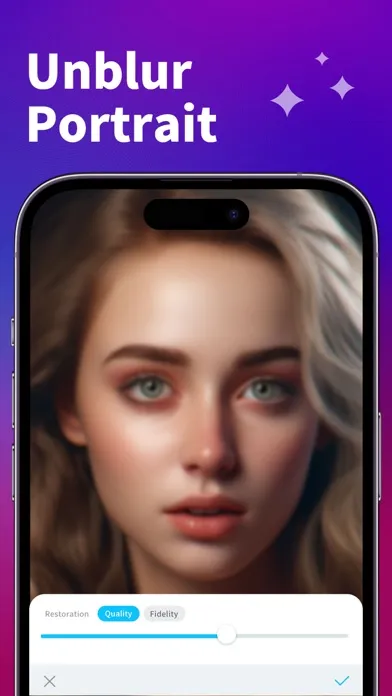 Zrzuty ekranu Vivid - AI Photo Enhancer