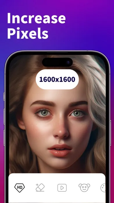Zrzuty ekranu Vivid - AI Photo Enhancer