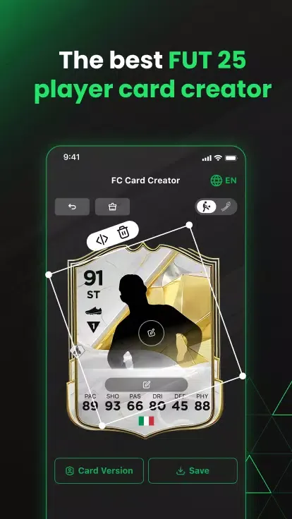 FUT 25 Card Creator Ekran Görüntüleri