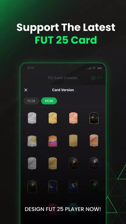 FUT 25 Card Creator Ekran Görüntüleri