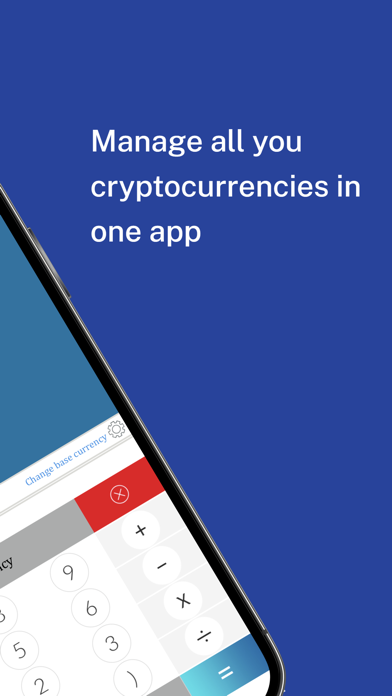 Zrzuty ekranu iExchange: Crypto Calculator