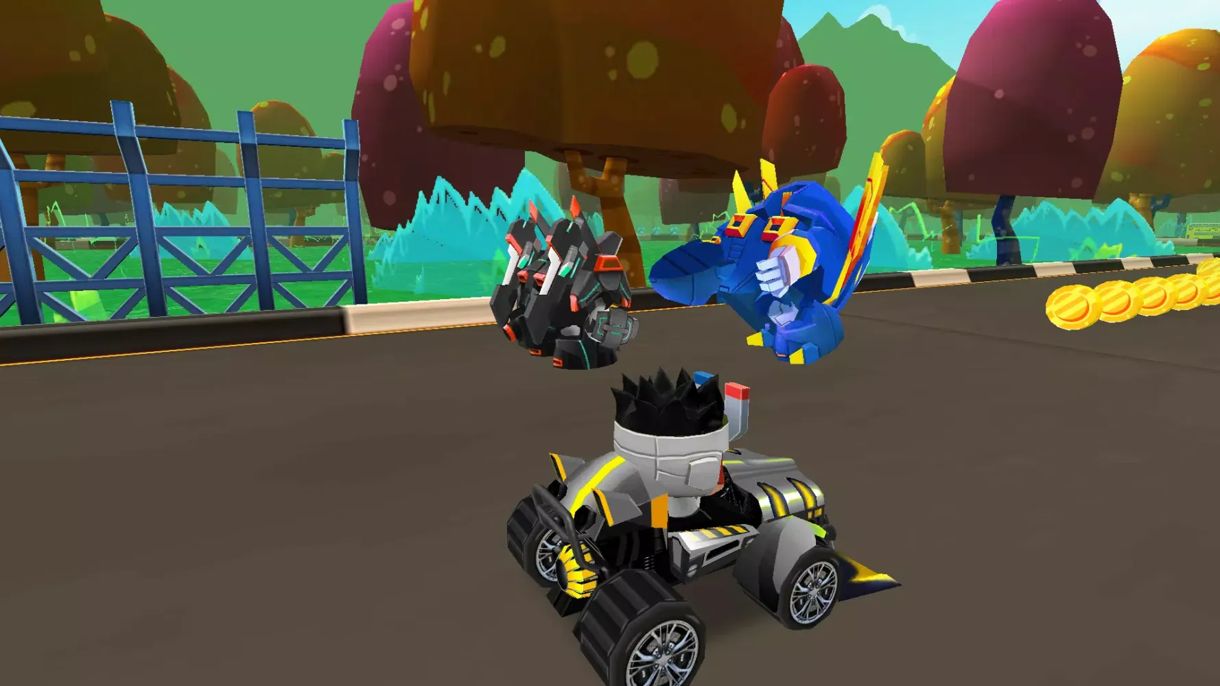 Mecha Transformer Racing 스크린샷