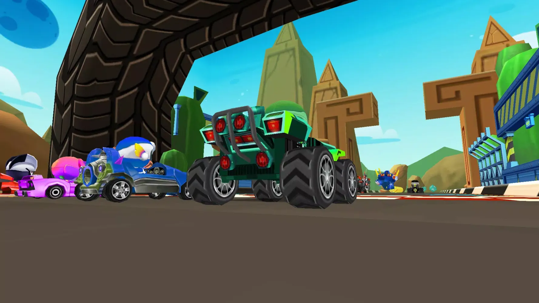 Mecha Transformer Racing 스크린샷