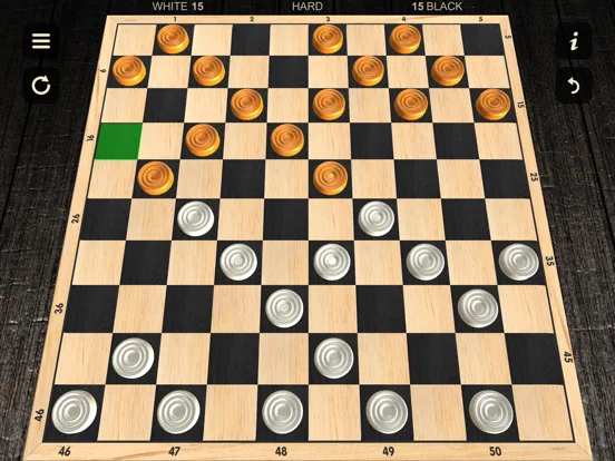 Tangkapan layar Checkers - Two player iPad 