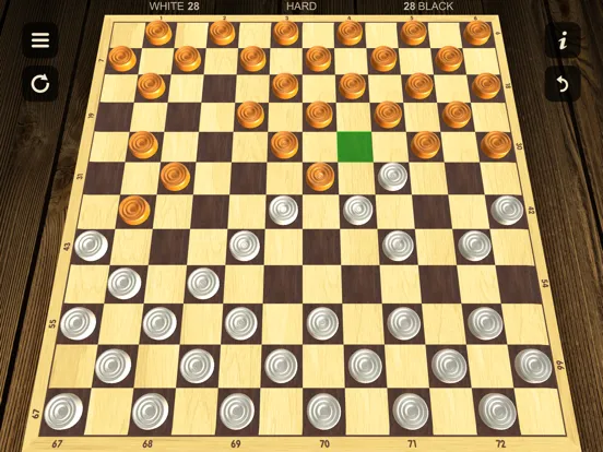 Tangkapan layar Checkers - Two player iPad 