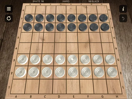 Tangkapan layar Checkers - Two player iPad 