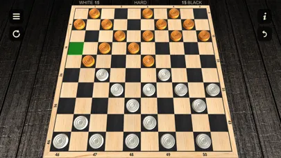 Tangkapan layar Checkers - Two player