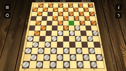 Tangkapan layar Checkers - Two player