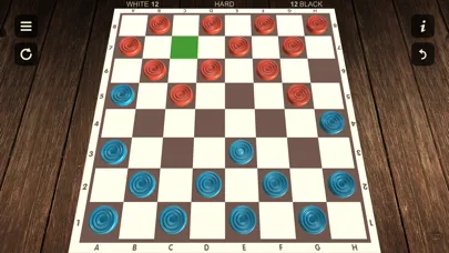 Tangkapan layar Checkers - Two player